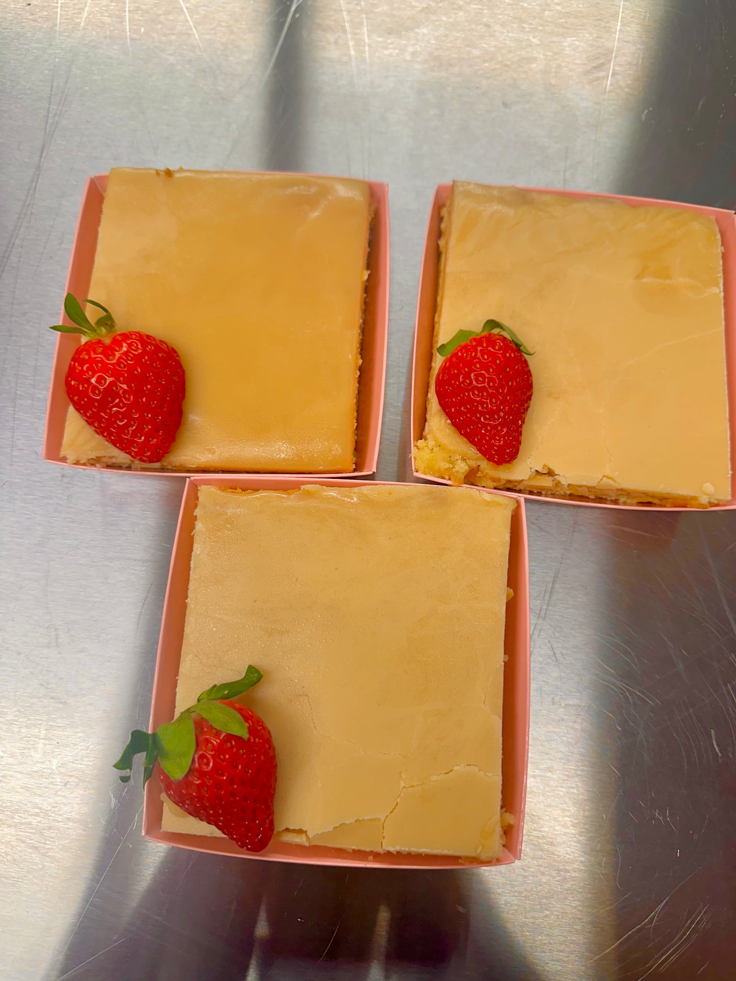 Old Fashioned Caramel Cake Square