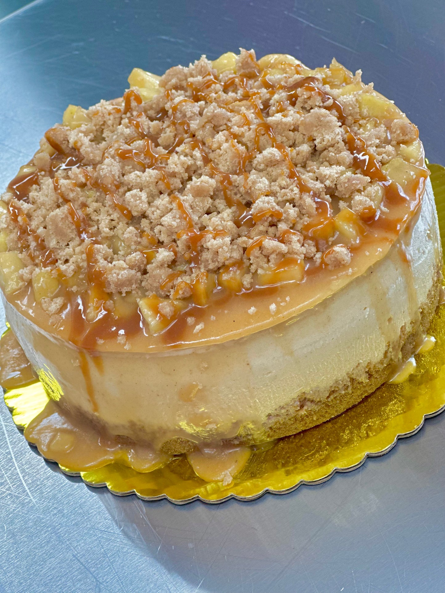 Caramel Apple Cheesecake