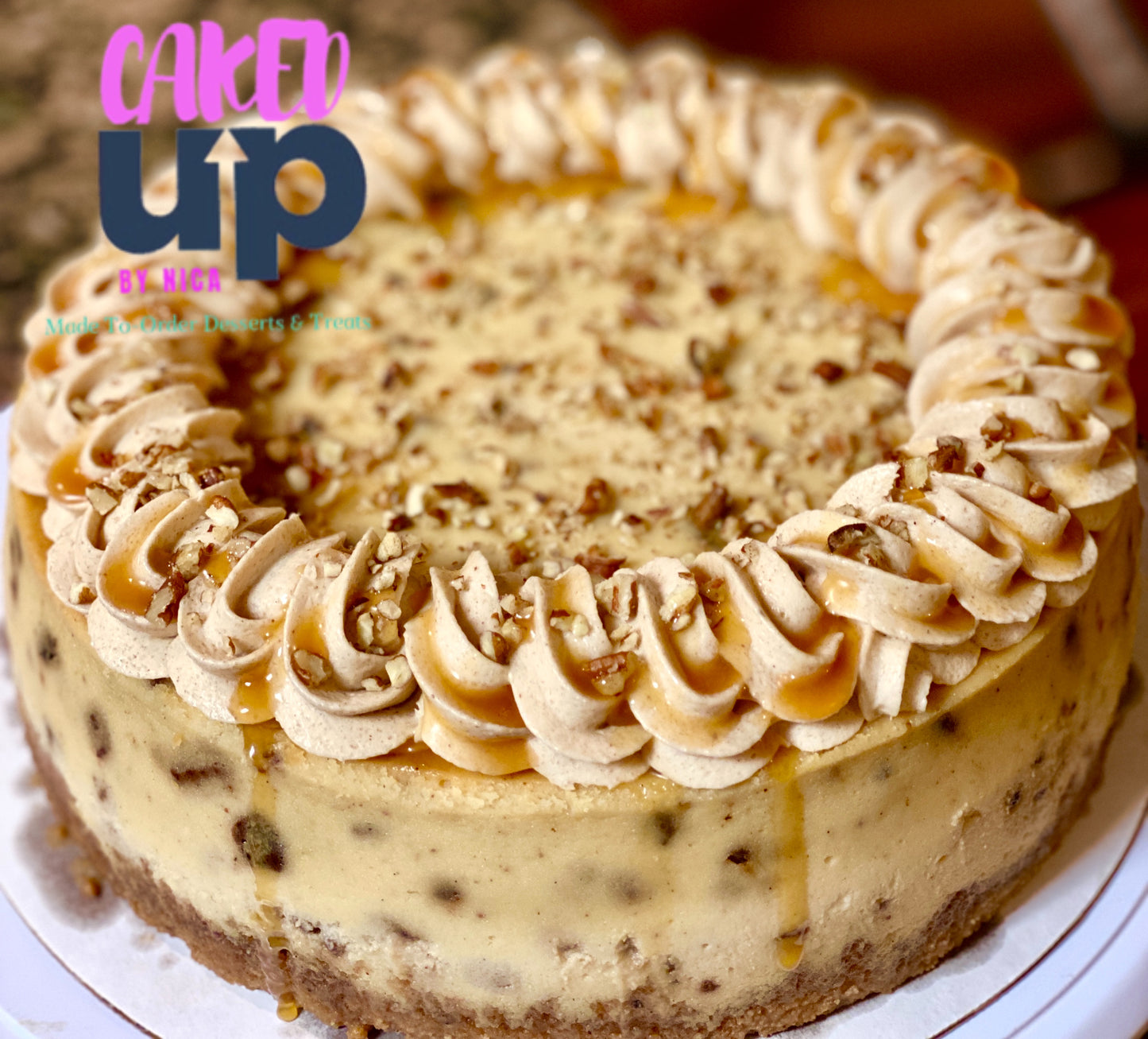 Butter Pecan Cheesecake