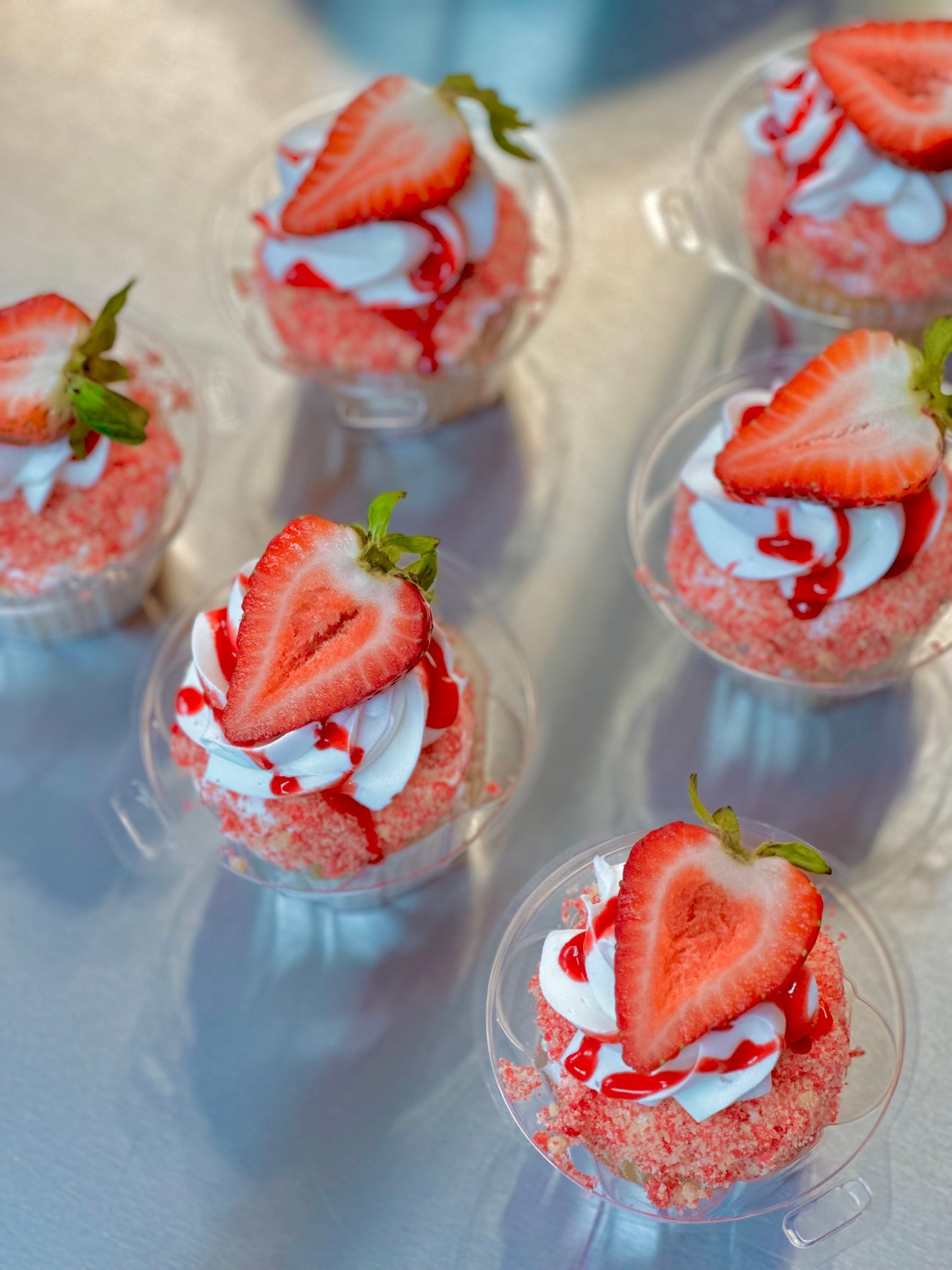 Strawberry Crunch Cupcakes