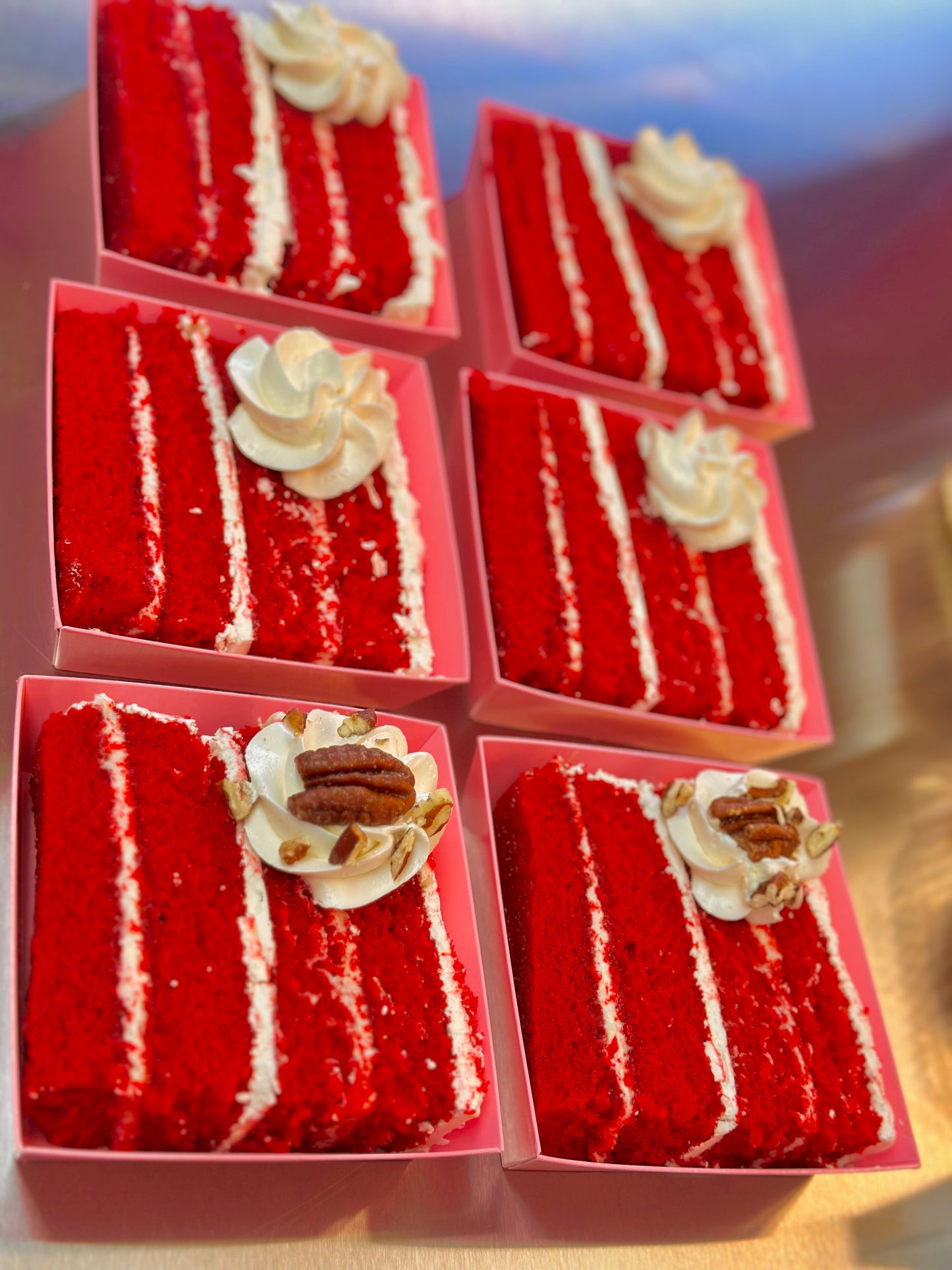 Red Velvet Cake Slice