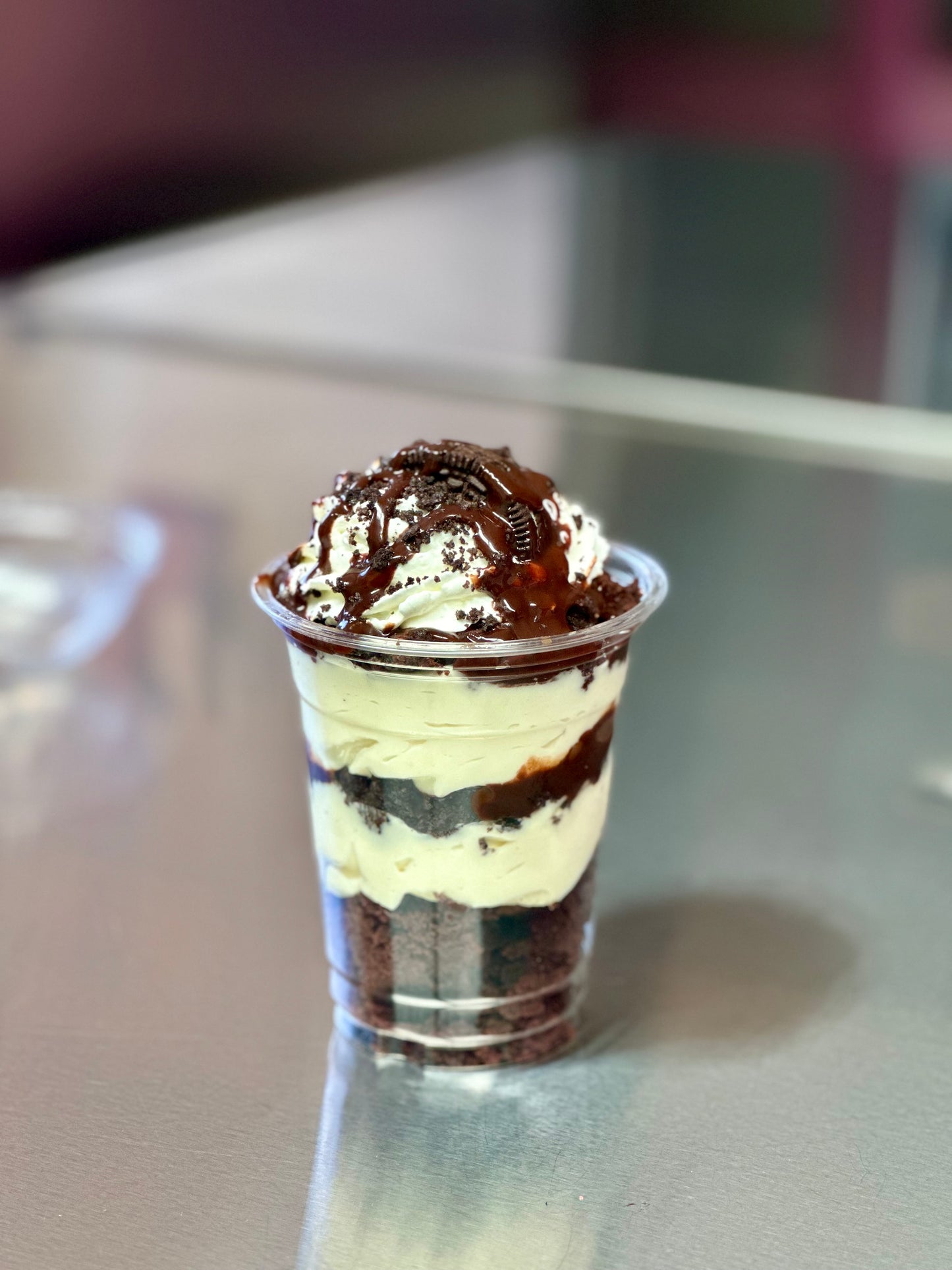 Brownie Oreo Cheesecake Cup