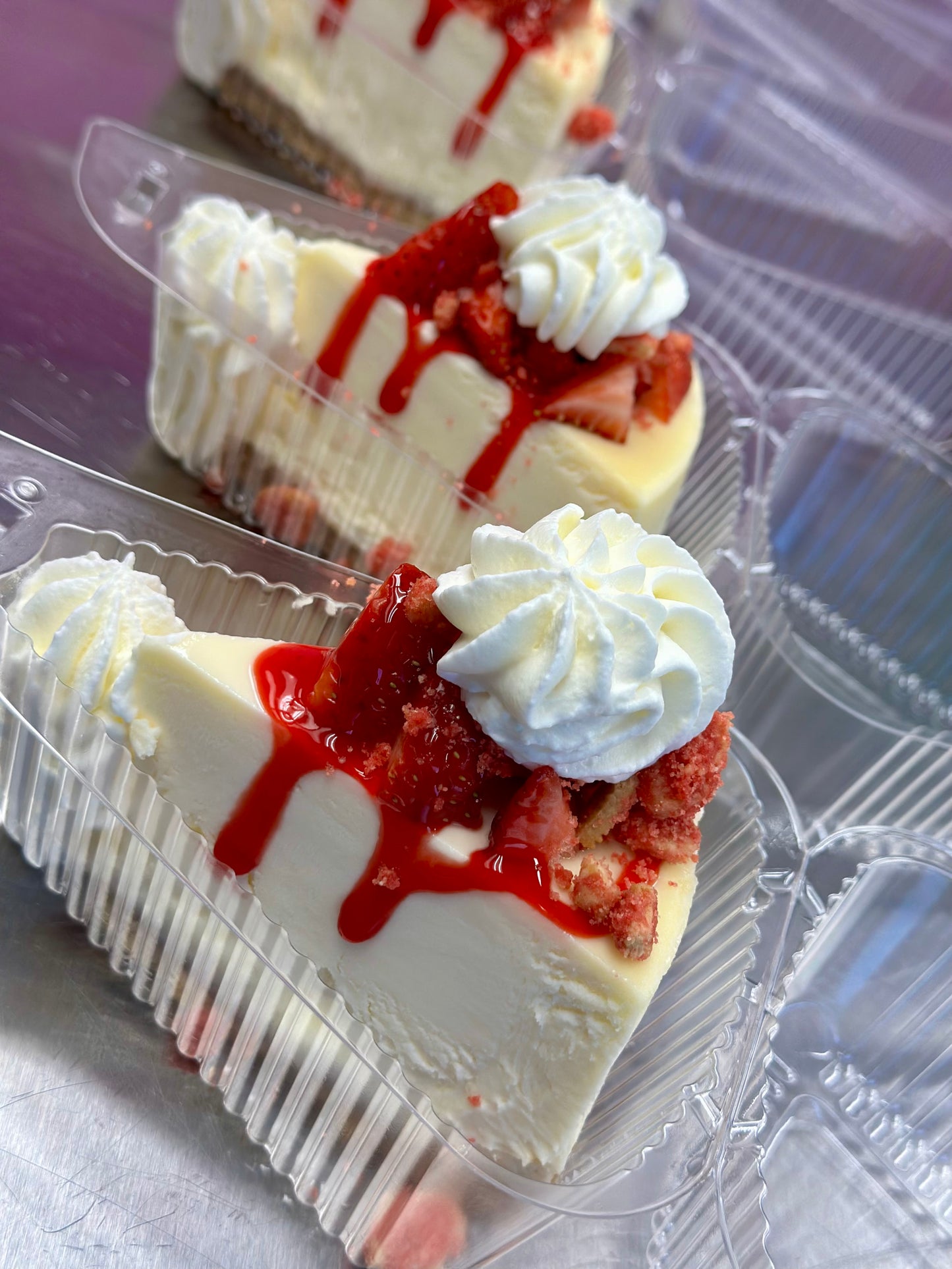 Strawberry Golden Crunch Cheesecake