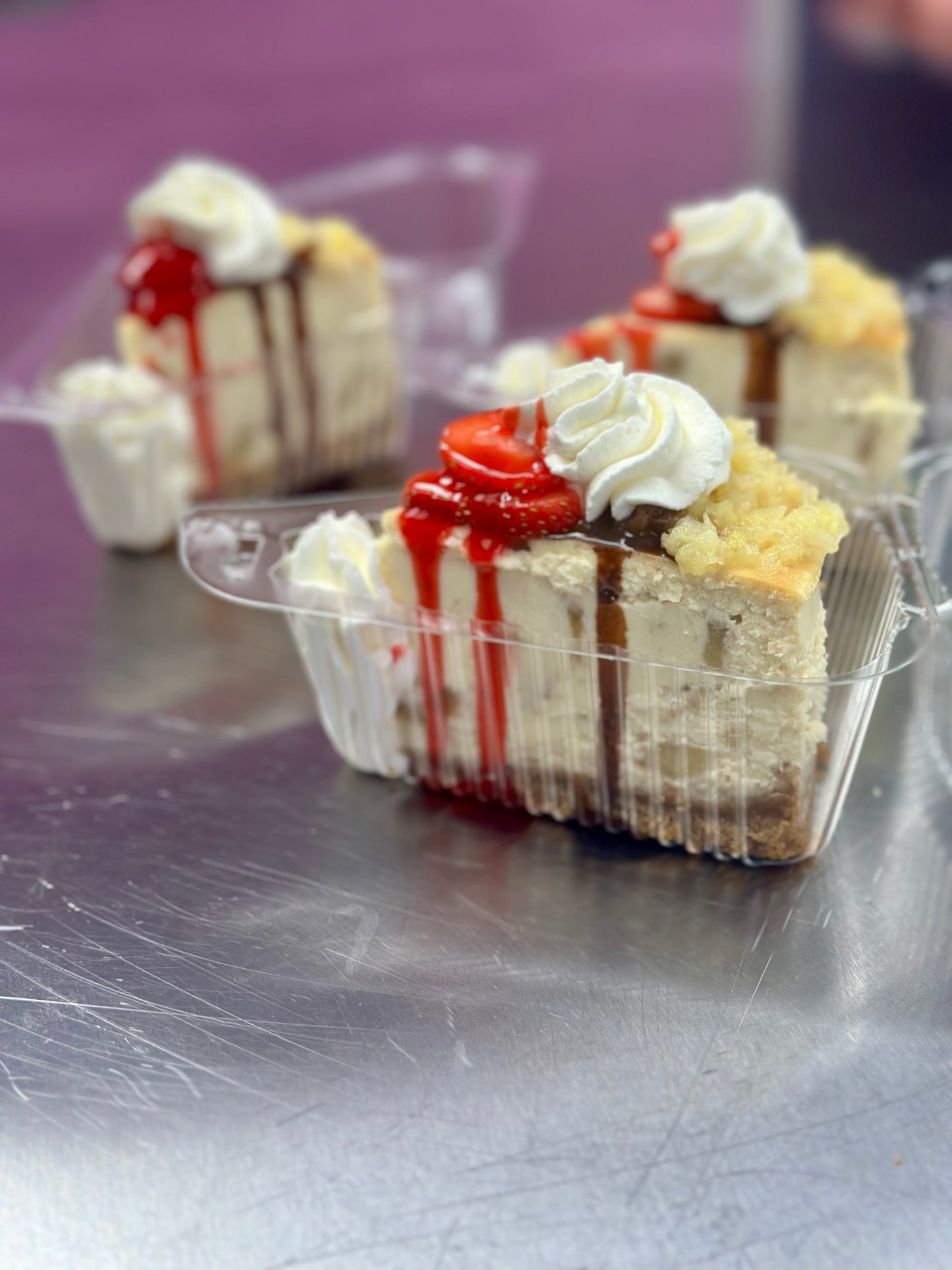 Banana Split Cheesecake