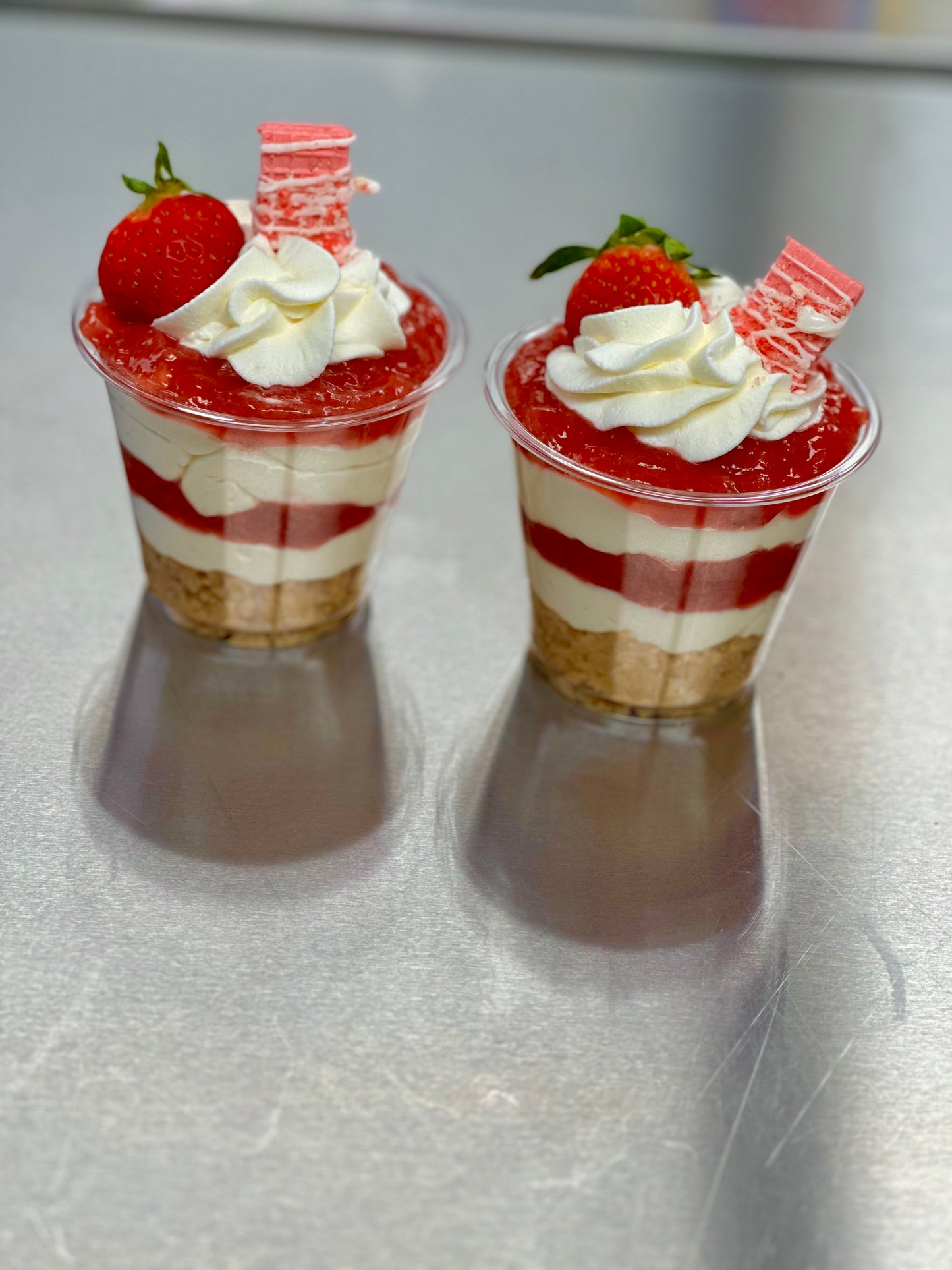 Strawberry Cheesecake Cup
