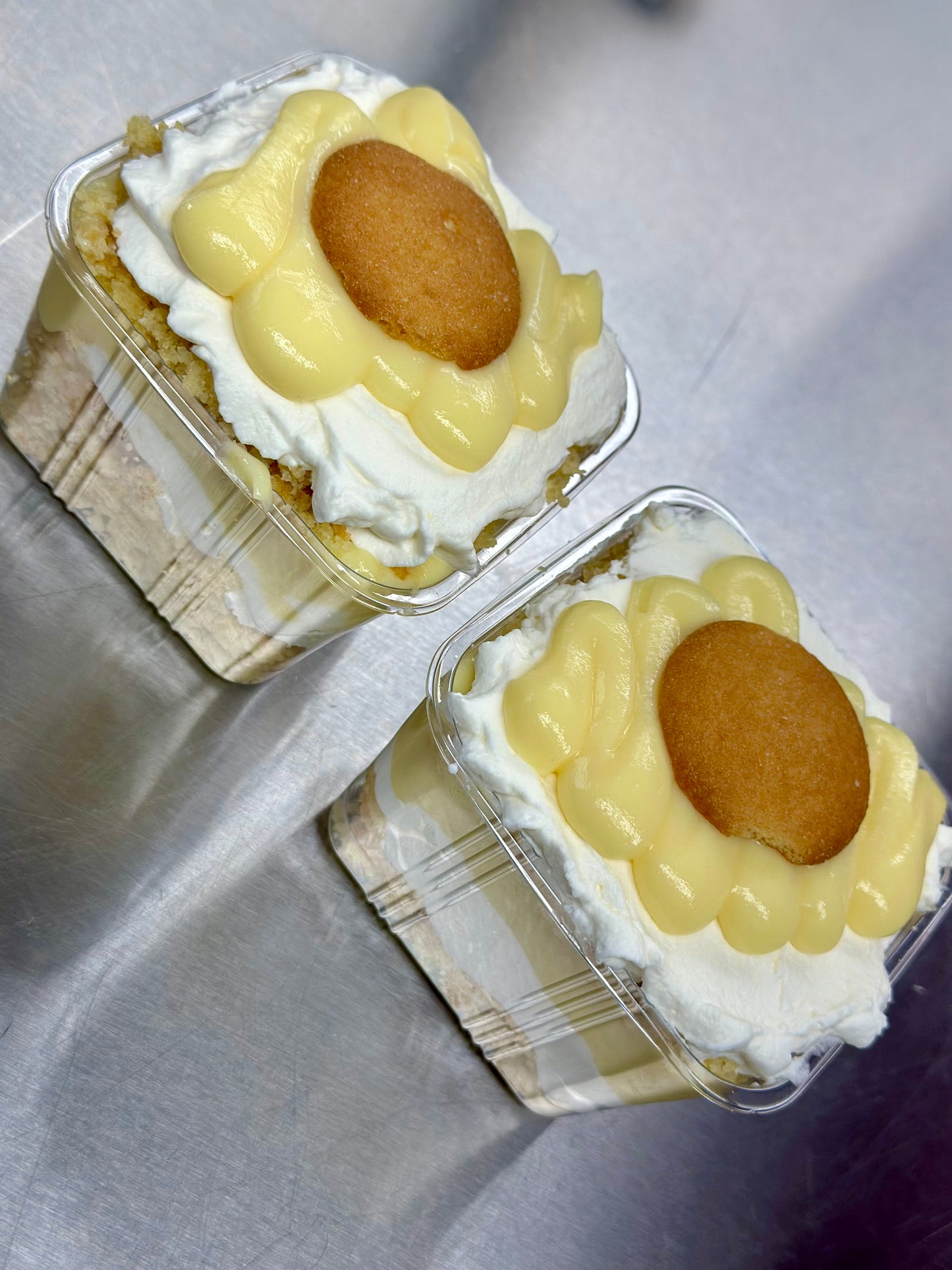 Banana Pudding Cake Cup