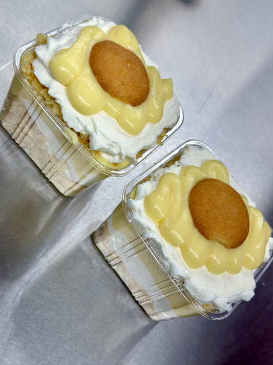 Banana Pudding Cake Cup