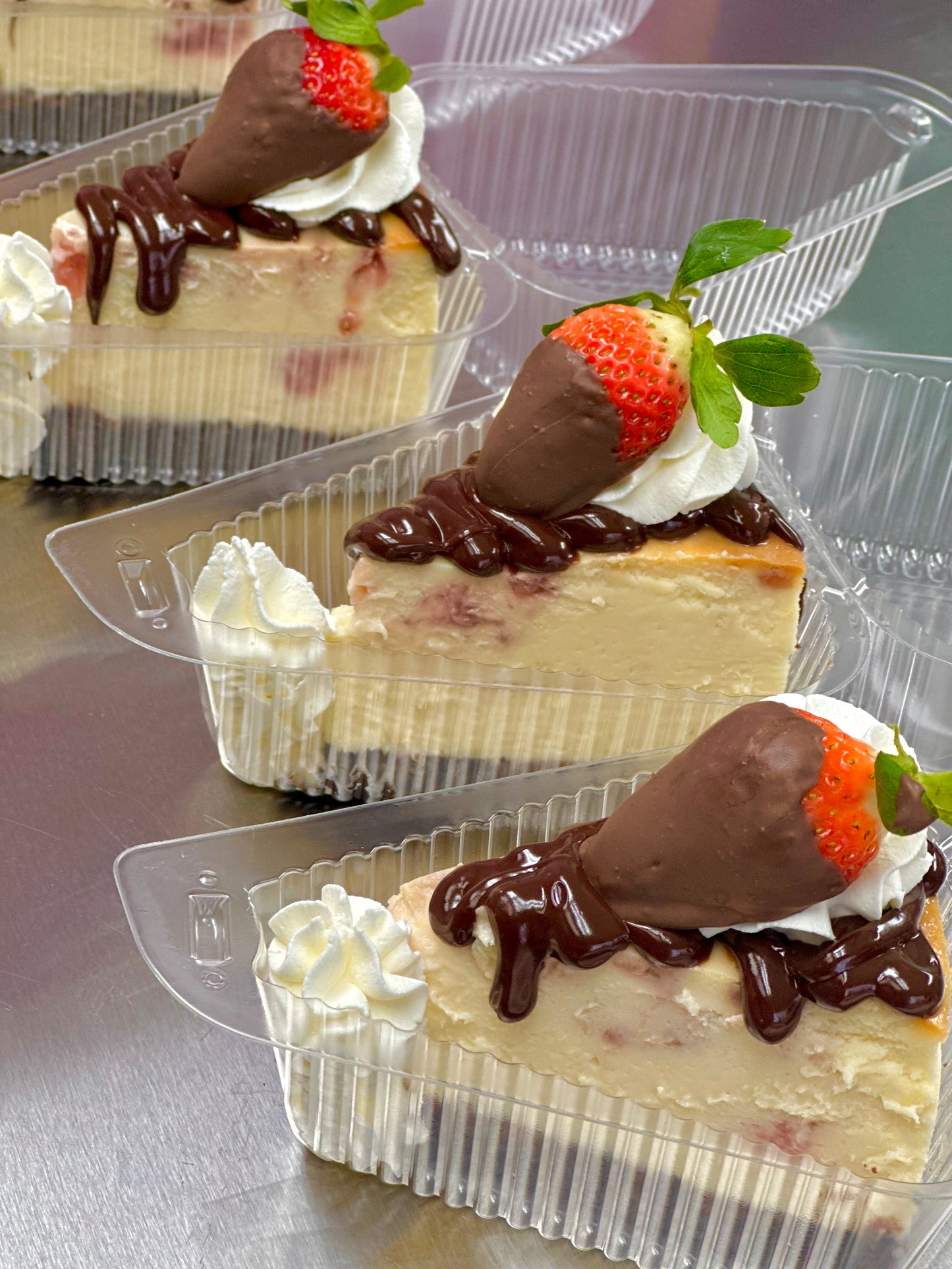Chocolate Covered Strawberry Cheesecake