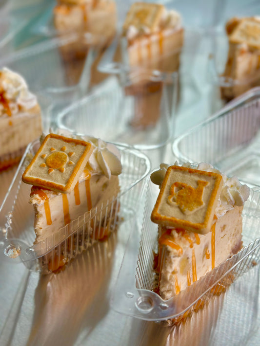 Banana Pudding Cheesecake Slice