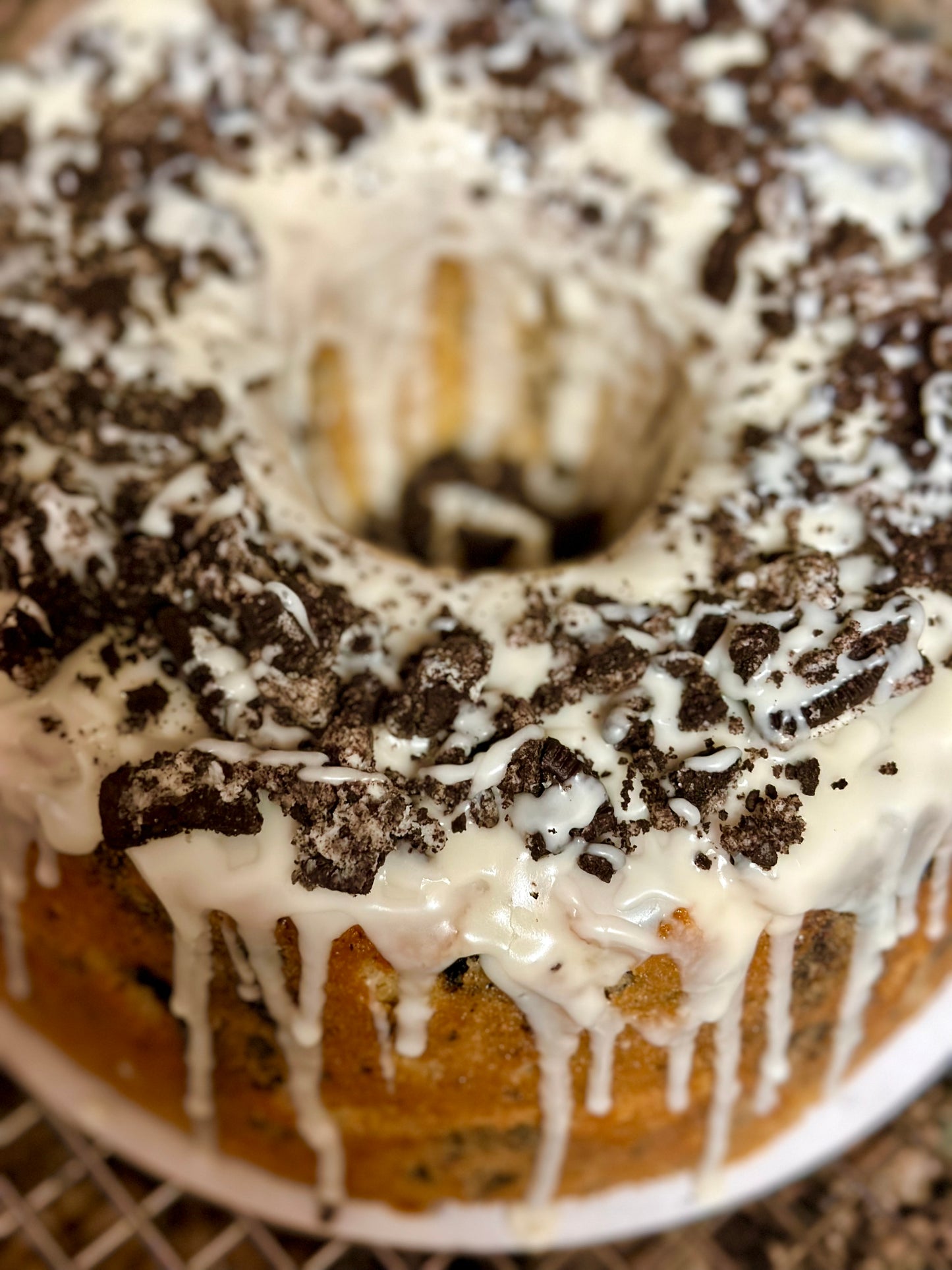 Oreo Poundcake Slice