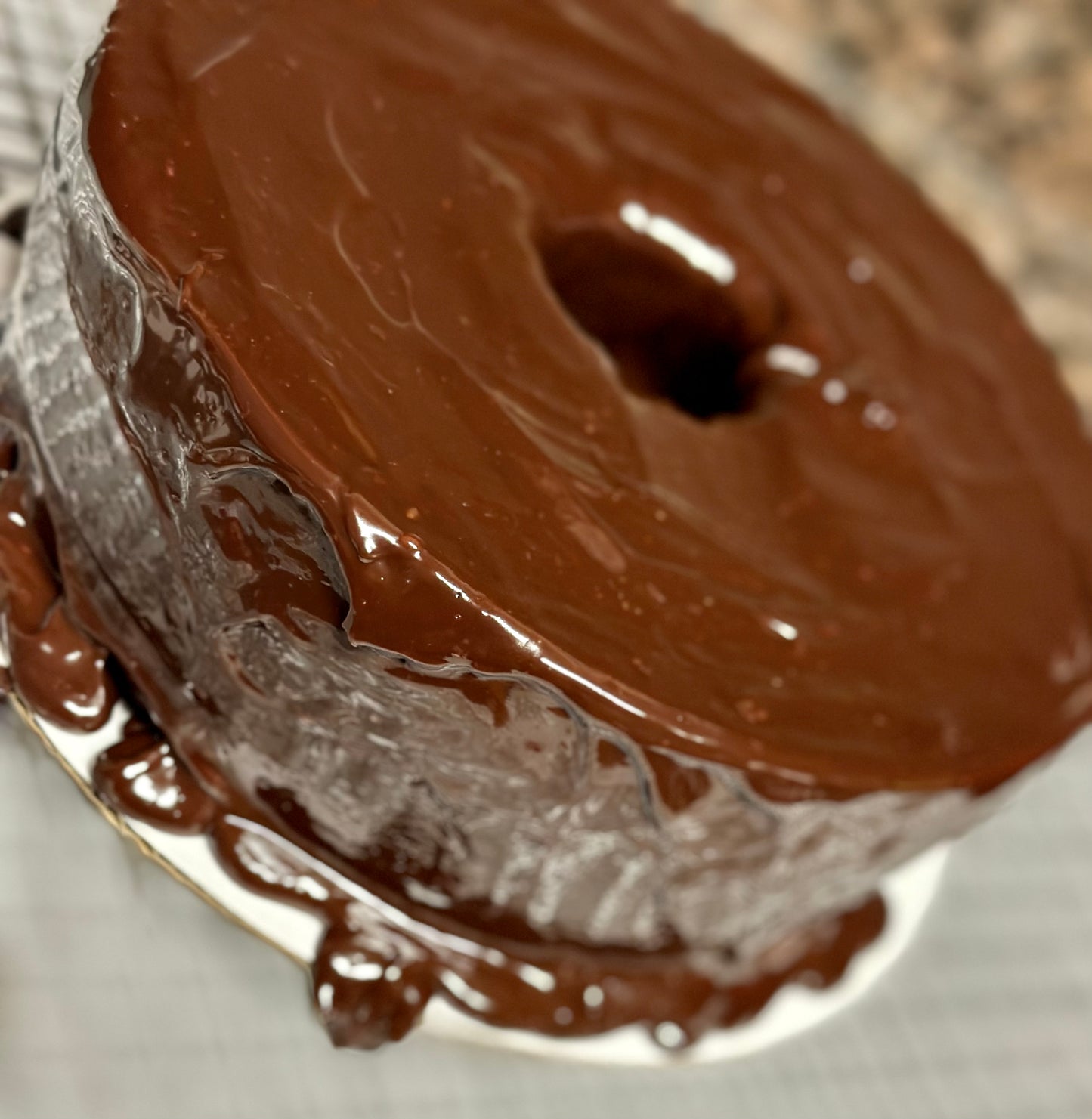 Chocolate Poundcake Slice