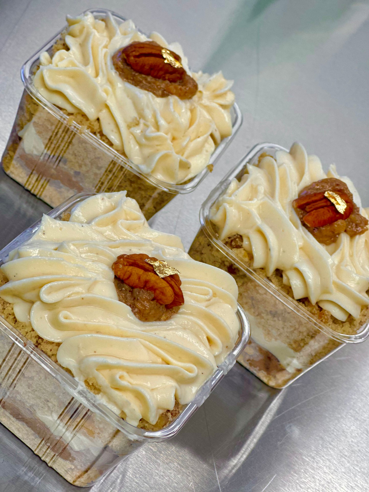 Butter Pecan Cake Jars