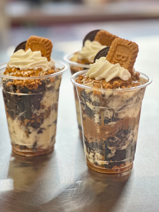 Oreo Cookie Butter Cheesecake Cup